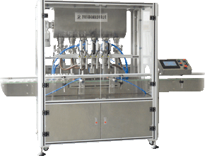 六頭全自動油類灌裝生產線